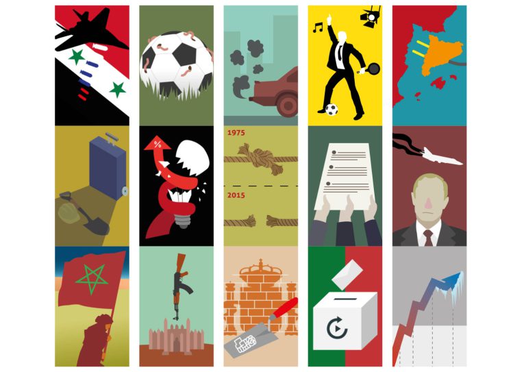 Imágenes para la sección editorial de El Mundo