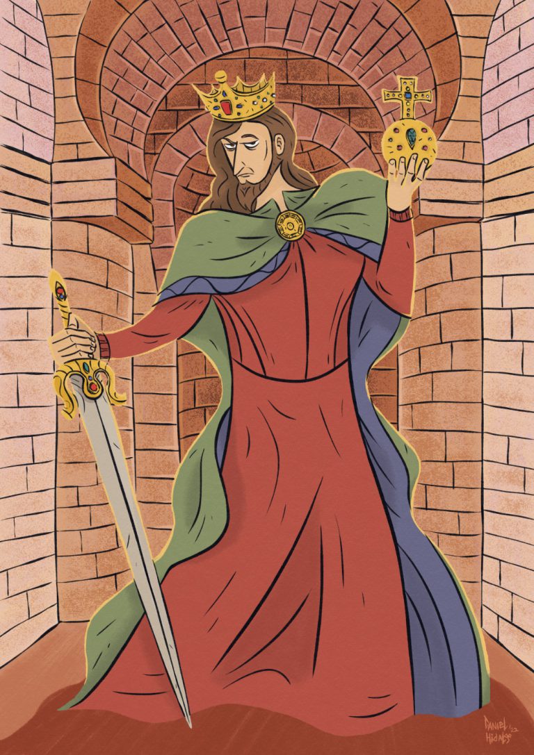 El rey visigodo Recaredo