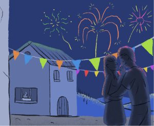 Verbena en el pueblo